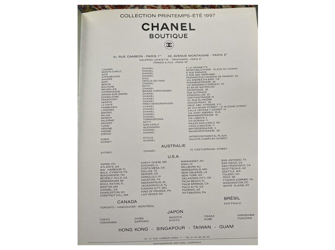 Chanel Spring-Summer Collection Book 1987 - view 2
