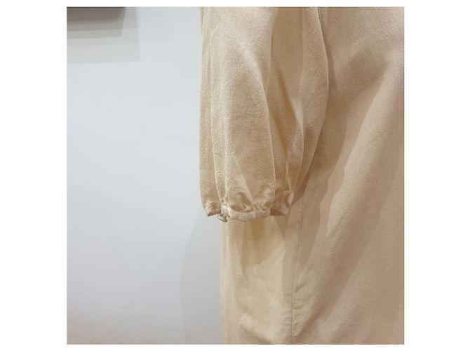 Vintage Salvatore Ferragamo camicia Crema - vista 5
