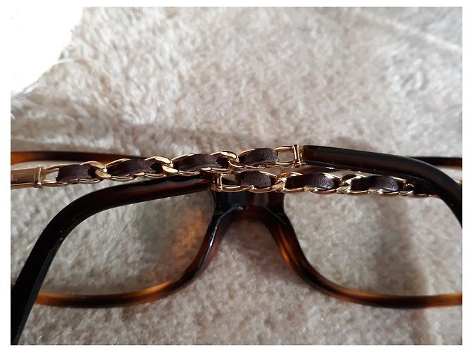 Chanel Sonnenbrille Gestell braun - Ansicht 8
