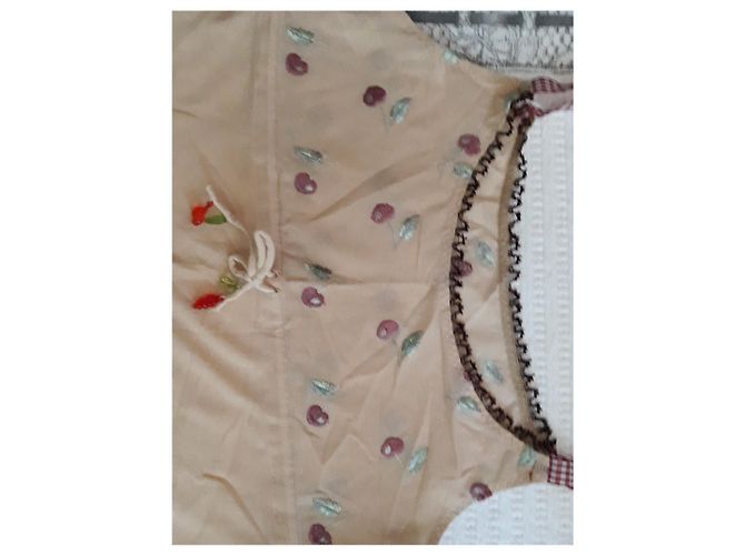 Autre Marque Top pin-up in stile AUBADE Multicolore - vista 2