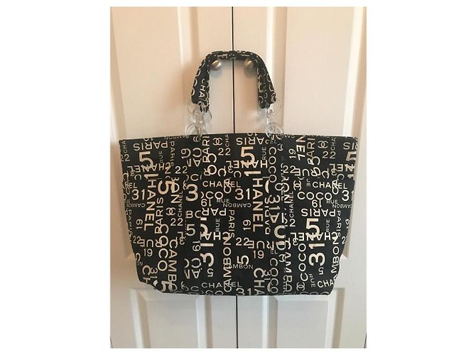 Chanel 31 Borsa Rue Cambon Nero Crudo - vista 6