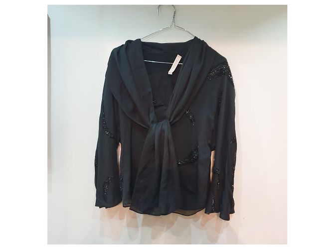 Valentino Garavani Valentino Blouson Hemdkleid Schwarz - Ansicht 12