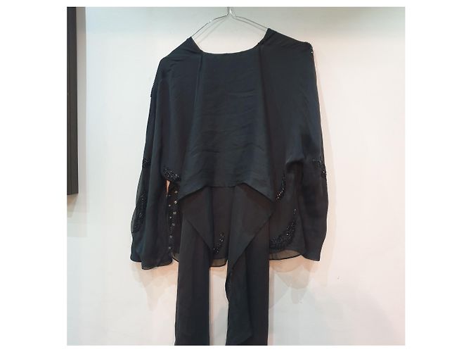 Valentino Garavani Valentino Blouson Hemdkleid Schwarz - Ansicht 14