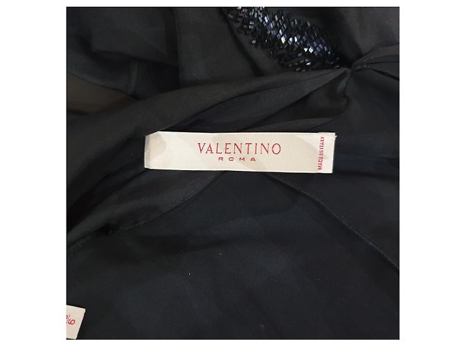 Valentino Garavani Valentino Blouson Hemdkleid Schwarz - Ansicht 15