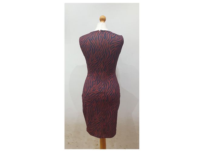 Liu.Jo Liu Jo Zebra Kleid mit Spitze Mehrfarben - Ansicht 4