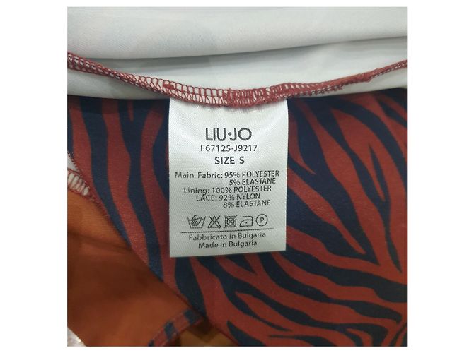 Liu.Jo Liu Jo Zebra Kleid mit Spitze Mehrfarben - Ansicht 5