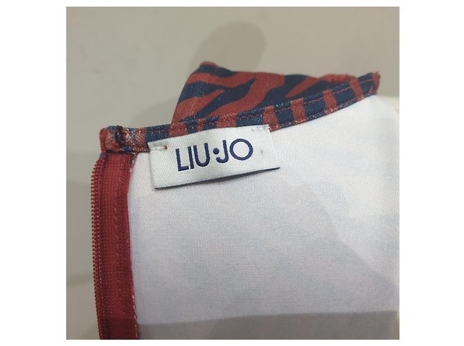 Liu.Jo Liu Jo Zebra Kleid mit Spitze Mehrfarben - Ansicht 7