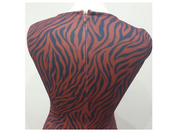Liu.Jo Liu Jo Zebra Kleid mit Spitze Mehrfarben - Ansicht 9