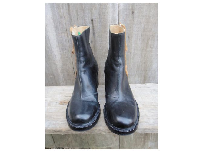 Botas de mm6 Maison Martin Margiela p 37 Negro - vista 3