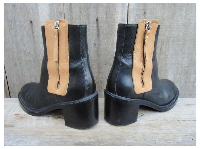 Botas de mm6 Maison Martin Margiela p 37 Negro - vista 4