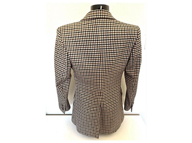 Yves Saint Laurent Wolljacke Beige - Ansicht 2