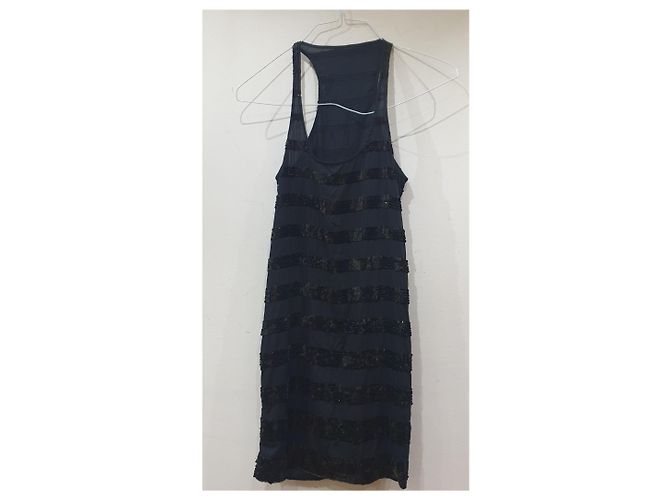 Vestido de seda Jean Paul Gaultier Negro - vista 5