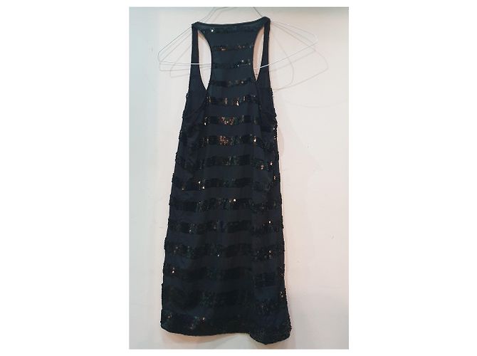 Vestido de seda Jean Paul Gaultier Negro - vista 8