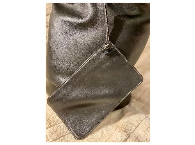 Zaino Loewe in pelle nera Nero - vista 16