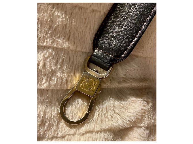 Zaino Loewe in pelle nera Nero - vista 19