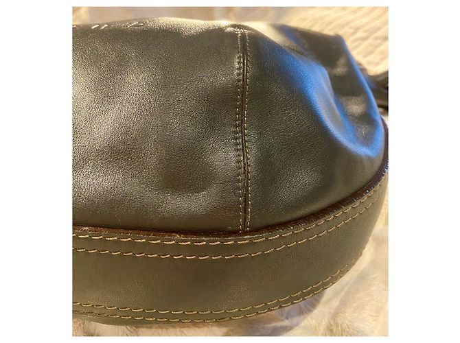 Borsa Tote Loewe Nera in Pelliccia Nero - vista 4