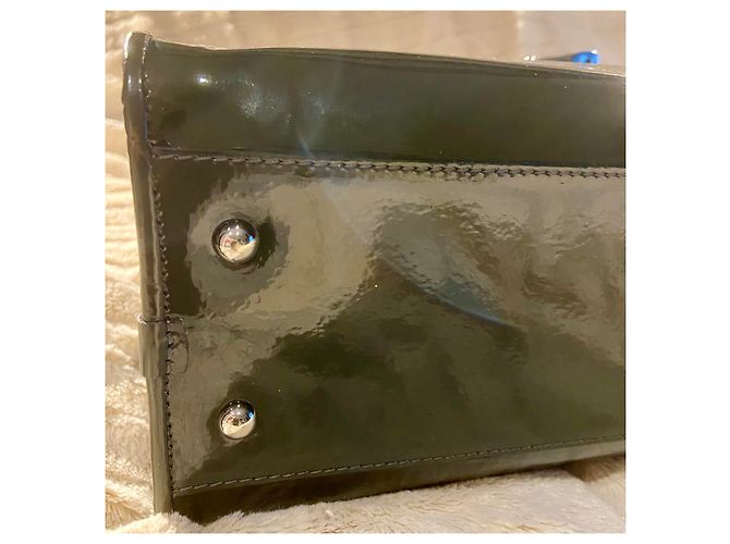 Bolso de Mano Loewe de Charol Gris Oscuro Gris antracita - vista 3