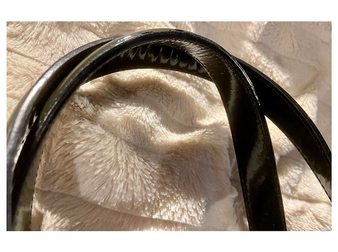 Bolso de Mano Loewe de Charol Gris Oscuro Gris antracita - vista 6