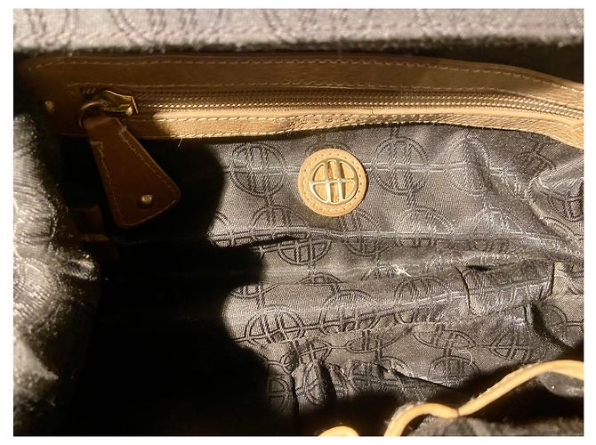 Hugo Boss Handtasche Camel aus Leder Haselnuss - Ansicht 13