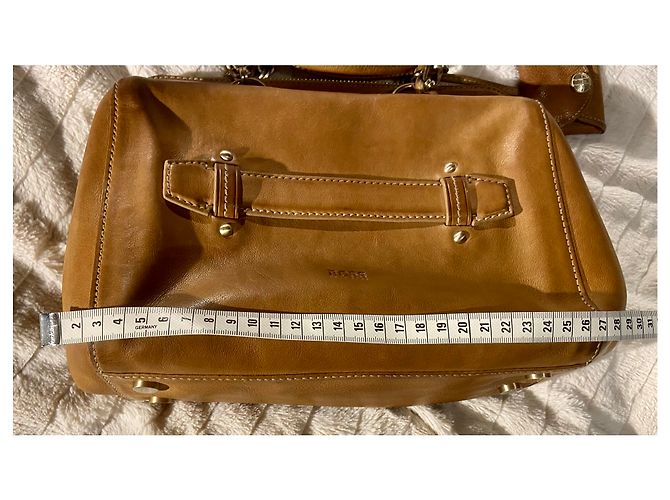 Hugo Boss Handtasche Camel aus Leder Haselnuss - Ansicht 19