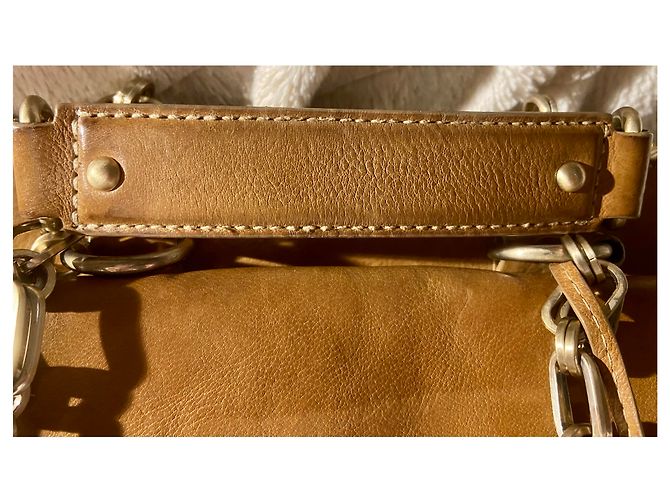 Hugo Boss Handtasche Camel aus Leder Haselnuss - Ansicht 4