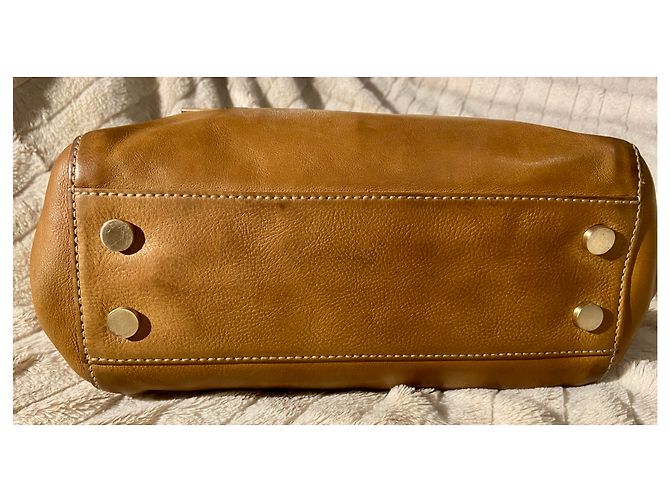 Hugo Boss Handtasche Camel aus Leder Haselnuss - Ansicht 6