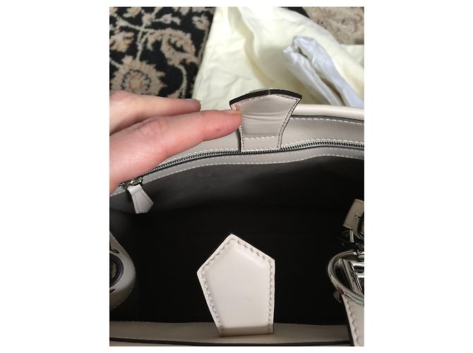 Fendi Runaway Shopper Tasche Leder Beige - Ansicht 6