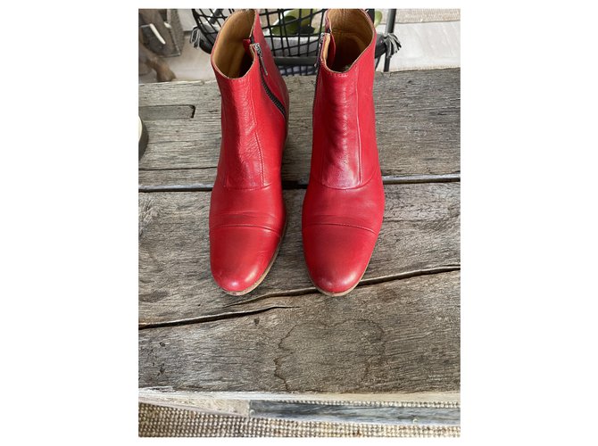 Swildens Stivaletti Rosso - vista 5