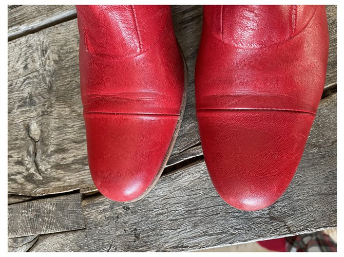 Swildens Stivaletti Rosso - vista 9