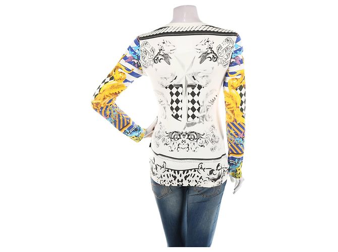 Just Cavalli Mehrfarbige Bluse M Mehrfarben - Ansicht 2