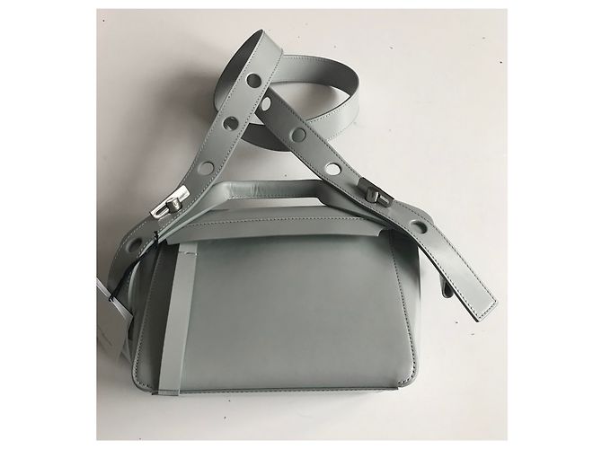 Sophie Hulme Bolt Bag, blue Silver hardware - view 18