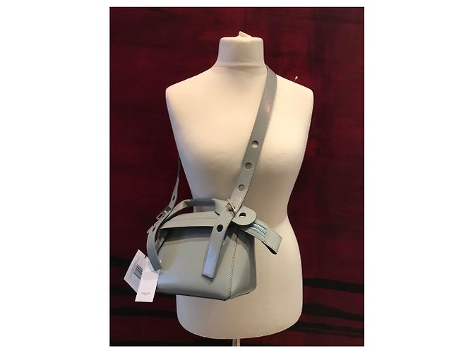 Sophie Hulme Bolt Bag, blue Silver hardware - view 29