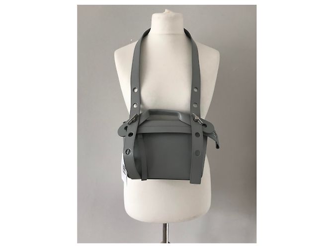 Sophie Hulme Bolt Bag, blue Silver hardware - view 33