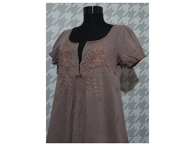 Blusa de algodón Odd Molly gris - vista 2
