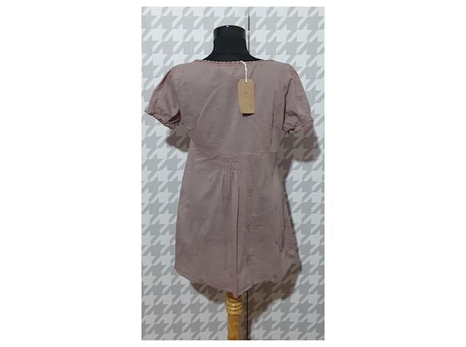 Blusa de algodón Odd Molly gris - vista 4