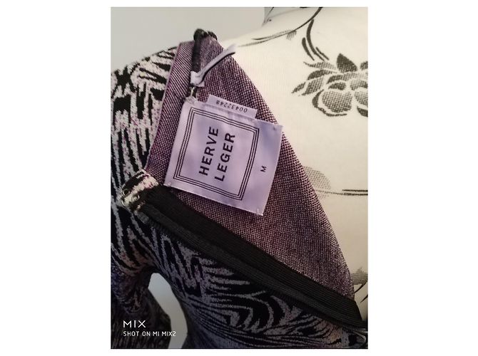Abito multicolore Mélissa Herve Leger - vista 3