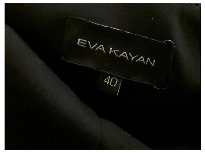 Vestido de verão Eva Kayan preto de algodão - vista 5