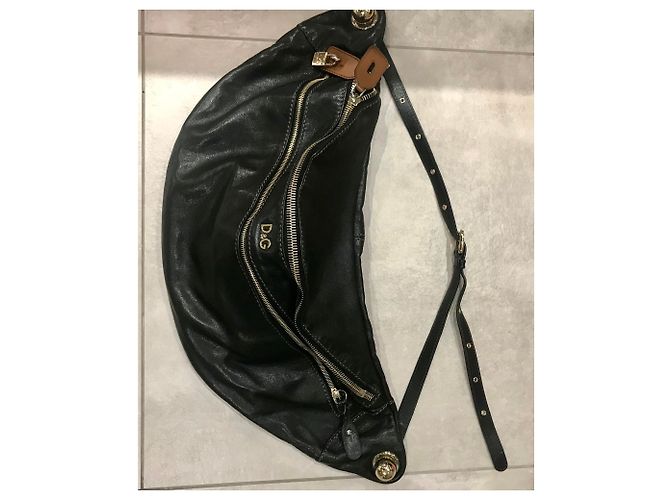 Dolce & Gabbana Banana / bolsa tiracolo Preto - vista 17