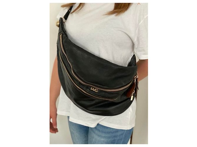 Dolce & Gabbana Banana / bolsa tiracolo Preto - vista 25