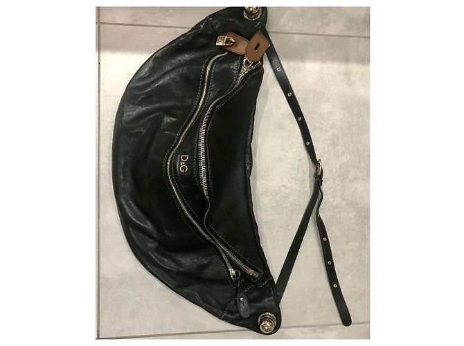 Dolce & Gabbana Banana / bolsa tiracolo Preto - vista 4