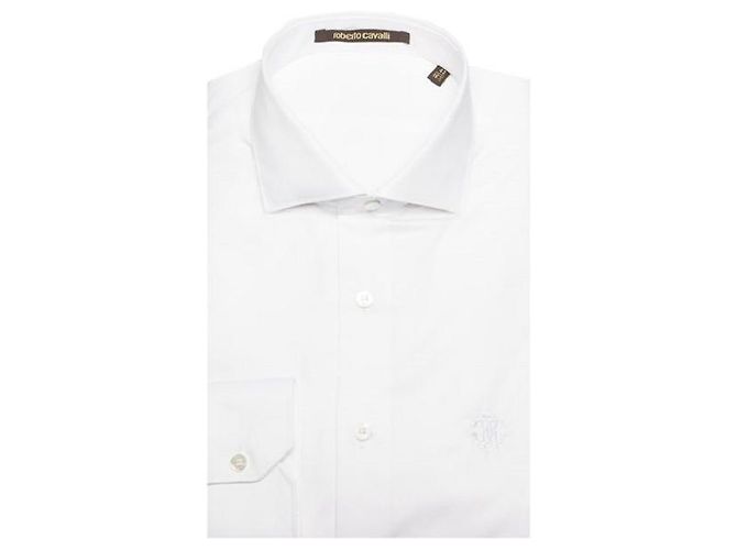 Roberto Cavalli CAMICIA BIANCA NEW UOMO ROBERT CAVALLI - vista 3