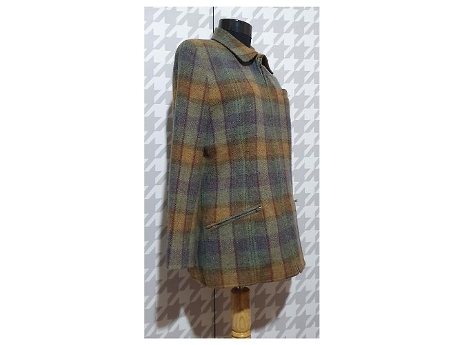 Ralph Lauren Tartan Wolljacke Mehrfarben - Ansicht 2