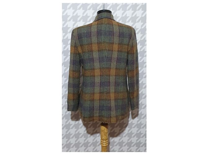 Ralph Lauren Tartan Wolljacke Mehrfarben - Ansicht 3