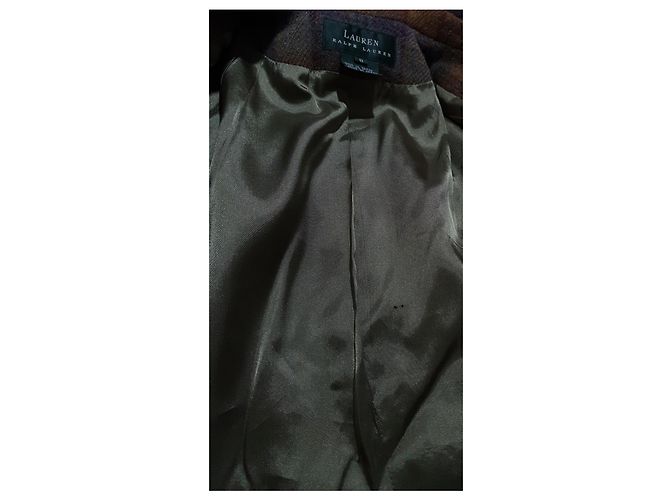 Ralph Lauren Tartan Wolljacke Mehrfarben - Ansicht 6