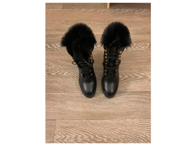Balmain Nuevas botas de cuero nunca usadas Negro - vista 2