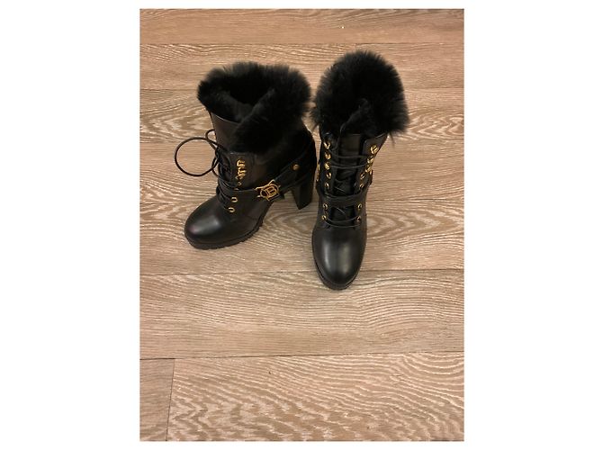Balmain Nuevas botas de cuero nunca usadas Negro - vista 3