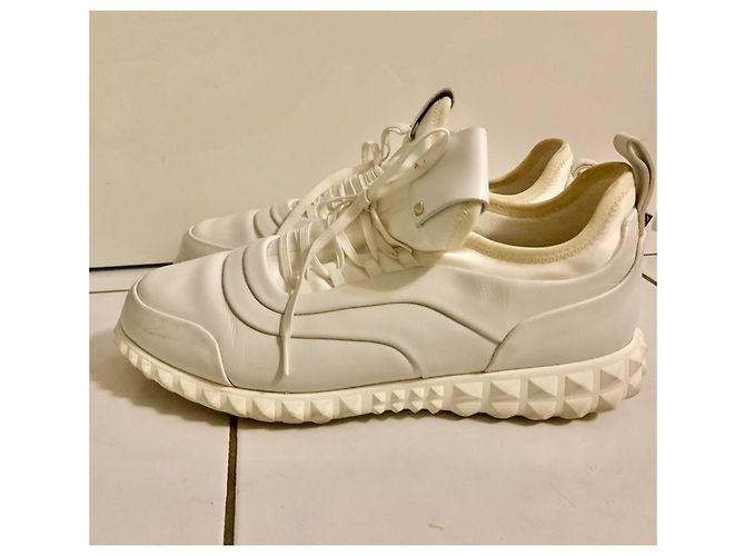 Valentino Garavani Rockstud Sneaker weiß Leder 39 - Ansicht 6