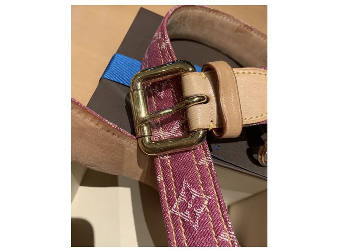 Louis Vuitton cinture Porpora - vista 5