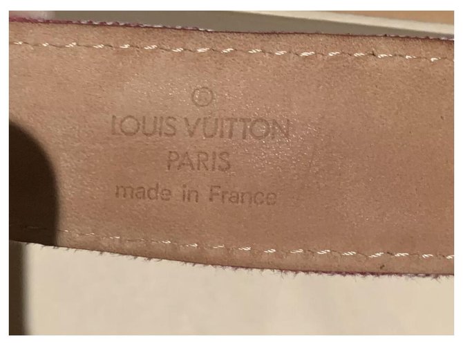 Louis Vuitton cinture Porpora - vista 7