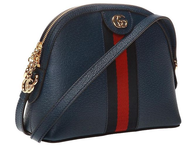 Borsa a tracolla Ophidia Gucci Navy - vista 3